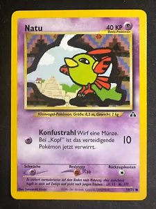 Pokémon tedesco 59/75 Natu illimitato Neo Discovery comune nuovo - Foto 1 di 2