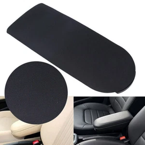 Cloth Center Console Armrest Cover Lid Black Fits VW Jetta Golf MK4 Beetle Skoda - Picture 1 of 6