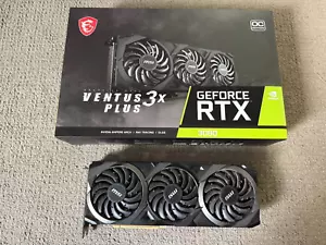 MSI GeForce RTX 3080 Ventus 3X Plus 10GB GDDR6X Graphics Card LHR - Picture 1 of 2