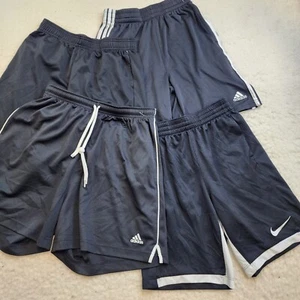 4 pc LOT Boys Athletic Shorts L Basketball Sports Gym Casual Summer Active - Picture 1 of 7