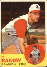 B3509- 1963 Topps BB Cards 1-197 APPROXIMATE GRADE -You Pick- 10+ FREE US SHIP