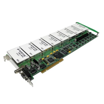 AudioScience ASI8702 Professional PCI Tuner Adapter Card with 8 AM/FM Tuners - Image 1 of 3