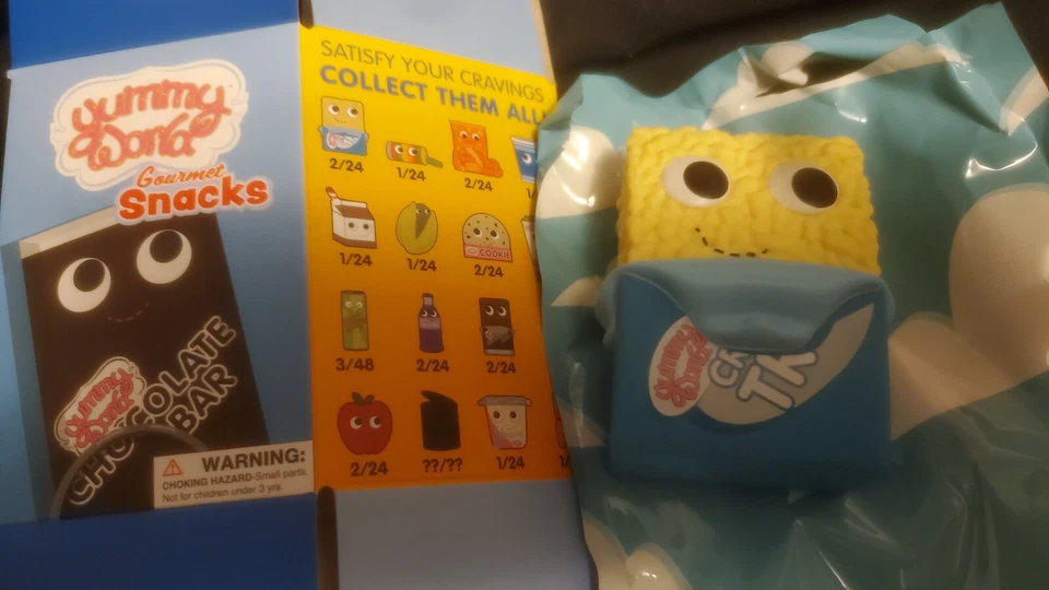 Kidrobot Yummy World Gourmet Snacks Rice Crispy Bar Vinyl Figure 2018 - Image 1 of 1