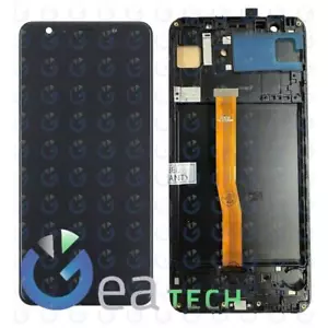 SAMSUNG GALAXY A7 2018 A750 REPLACEMENT INCELL SCREEN LCD DISPLAY WITH BLACK FRAME - Picture 1 of 3