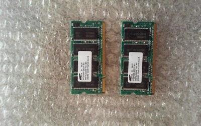 256MB DDR CL2.5 Random Access Memory PC2100R-25331-a0 Dell Samsung   Lot of 2 - Image 1 of 2
