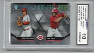 2018 BOWMAN CHROME FRANCHISE FUTURES JONATHAN INDIA MIKE SIANI ROOKIE CARD - Picture 1 of 1