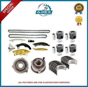 Discovery Sport 2.0 F Allure Xe PT204 Kit Chaîne Distribution + Ajusteur Rebuild - Picture 1 of 4