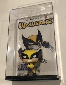 Wolverine personalizzato #1371 Funko Pop con sfondo fumetto Blood Hunt Wolverine #1 - Foto 1 di 4