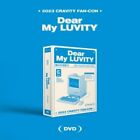 Dear My Luvity - 2023 Cravity Fan Con - Lot de 3 DVD avec livre photo 160 pg, 9 pièces Photoca