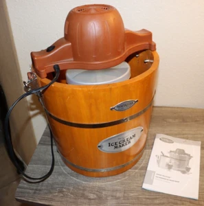 Nostalgie Elektrische Eismaschine - Altmodische Softeismaschine - Bild 1 von 6