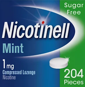 Nicotinell Mint Nicotine Lozenge 1mg Quit Smoking Aid Sugar Free x204 pieces - Picture 1 of 6