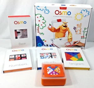 Osmo Bundle Lot - Base, Numbers, Words & Tangram Creative Sets | Incomplete - Picture 1 of 8