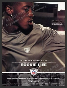 NFL Equipment Phillip Buchanon 2000er Jahre Printwerbung 2002 Rookie Life - Bild 1 von 1