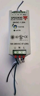 Convertidor de CA/CC - Envío gratuito Carlo Gavazzi SPD2430, 100-240Vac, 47-63Hz  Foto 1 de 4