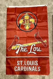 ST. LOUIS CARDINALS - 3’x5’ Deluxe Outdoor Flagge - NEU - CITY CONNECT - Bild 1 von 1
