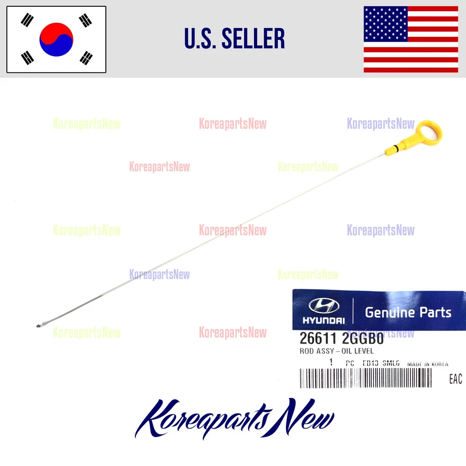 Varilla de medición de aceite de motor turbo 2,0 L 266112GGB0 ⭐GENUINO⭐ Hyundai Santa Fe 2019-2020 Foto 1 de 1