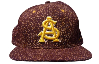Arizona State Sun Devils Zephyr Sombrero Gorra Snapback Ajustable Foto 1 de 4
