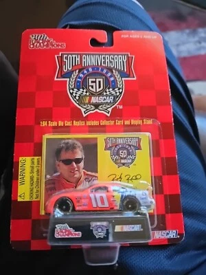 1998 Winner's Circle 1/64 Diecast Car W/ Stand & Card Of #10 Ricky Rudd - Image 1 of 3