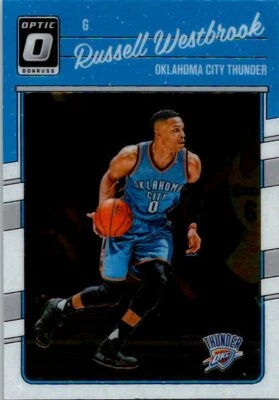 Russell Westbrook Thunder 2016-17 Donruss Optic #145 - Image 1 of 2