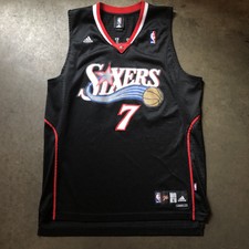 Men's Vintage Adidas Philadelphia 76ers Sixers Andre Miller Swingman Jersey Sz L