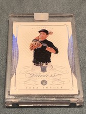 2016 Panini Flawless Trea Turner #91 Diamond RC Rookie Card #’d 5/20