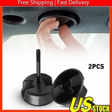 2x Black Hardtop Freedom Top Mounting Knob Screws For 07-19 Wrangler JK 2/4 Door