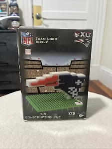 New England Patriots NFL 3D BRXLZ Team Logo Construction Block Set Toy - Picture 1 of 6