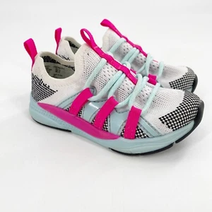Athletic Works Slip On Cage Knit Sneakers Toddler Girls Size 8 - Picture 1 of 7