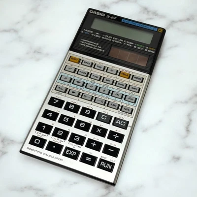 Casio Fx-61F Electric Formula 27 Scientific Calculator Vintage Tested Japan - Image 1 of 4