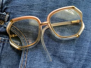 Vintage Ted Lapidus Paris France Gestell Brille - Bügelstück aufgeklebt - Bild 1 von 11