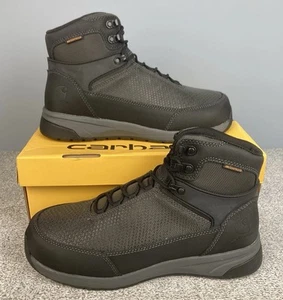 Carhartt Arbeitsstiefel Herren Gr. 8,5 Weite Braun Force Wasserdicht 6" Nano Composite Zehe - Bild 1 von 9