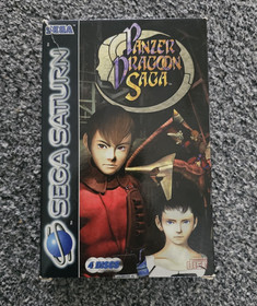 Panzer Dragoon Saga COMPLETE WITH SLEEVE & MANUAL, Sega Saturn, PAL version
