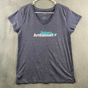Subaru Ambassador District Shirt District Re Tee Scollo a V Donna Medium OO-11 - Foto 1 di 5