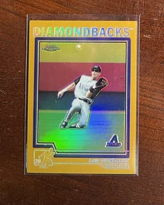 2004 Topps cromo Luis González dorado🥇REFRACTOR🌈CENTRADO MUERTO🎯COMO NUEVO💎Raro - Imagen 1 de 2