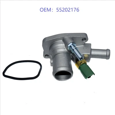 Termostato líquido de arrefecimento Fiat 500 Panda Bravo ALFA ROMEO OPEL CHRYSLER - Imagem 1 de 3