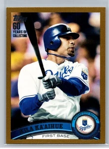 2011 Topps #527 Kila Ka'aihue Gold #/2011 - Picture 1 of 2