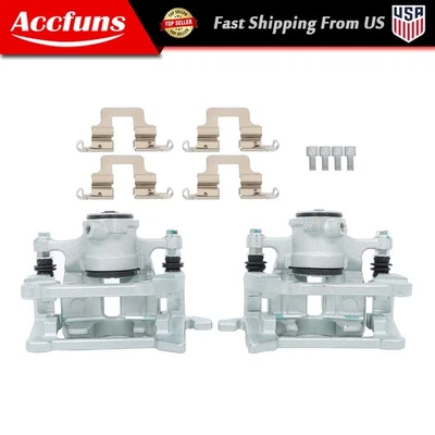 For Audi A4 2013-2016 Q5 2013-2017 2* Brake  Caliperw/Bracket Rear Left & Right - Image 1 of 4