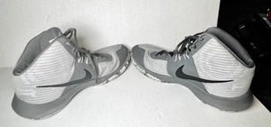 Nike Air Precision Athletic Basketball Mens SZ 8.5 Wolf Gray Sneakers 898455-004 - Picture 1 of 11