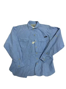 ExOfficio Buzz Off Insect Shield Shirt Mens S Long Sleeve Vented Work Fishing - Picture 1 of 4