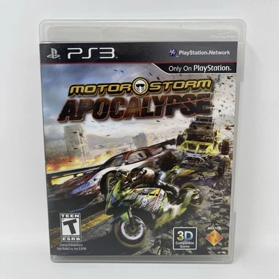 MotorStorm Apocalypse Sony PlayStation 3 PS3 Completo CIB con Manual - Probado Foto 1 de 4