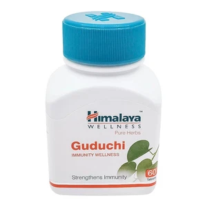 Guduchi Himalaya 1 Caja 60 Comprimidos HÍGADO SALUD INMUNIDAD CUIDADO. - Imagen 1 de 3