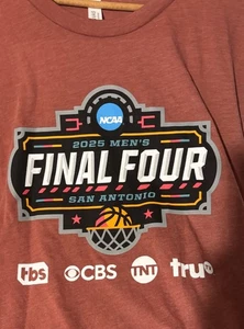 NCAA 2025 Herren T-Shirt Final Four San Antonio 2XL Canvas Tee Neu - Bild 1 von 7