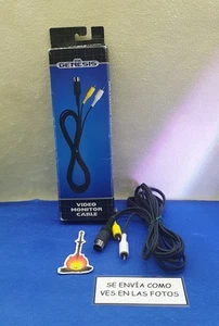 CABLE SEGA GENESIS VIDEO MONITOR CABLE ORIGINAL CAJA - Imagen 1 de 5