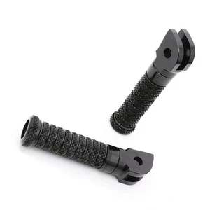 RRING Black Anti Slip Front Foot Pegs For Razor RAMBLER 12 RAMBLER 16 - Picture 1 of 6