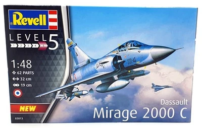 Revell 1/48 Scale Unbuilt Kit 03813 - Dassault Mirage 2000 C Plane - Image 1 of 4