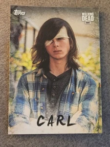 2017 Topps The Walking Dead Season 7 Characters Carl Grimes #C-3 - Picture 1 of 2