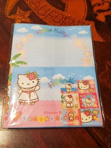 Vintage SANRIO Hello Kitty Puert Rico BRIEFSATZ ungeöffnet versiegelt RAR - Bild 1 von 5