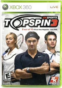 Top Spin 3 (Microsoft Xbox 360, 2008) - Imagen 1 de 3