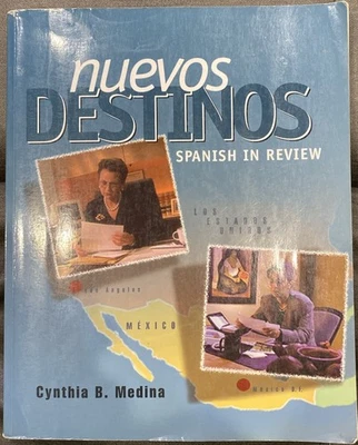 Nuevos Destinos: Spanish In Review Cynthia B. Medina Paperback - Image 1 of 2
