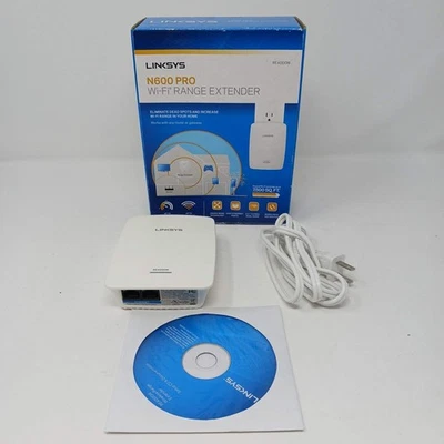 Linksys N600 Pro Dual Band RE4000W AiMesh Extender - Image 1 of 4